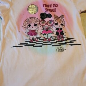 L.O.L. Surprise! Pink 'Time to Shine' Short Sleeve Tee
